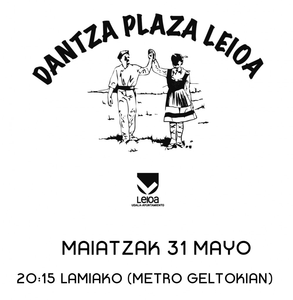 Dantza plaza Leioan